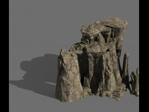 terrain-mountain-stone 85 3D Модель