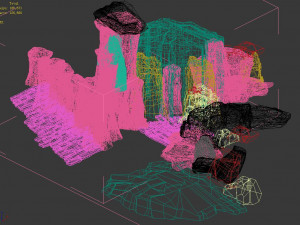 terrain-mountain-stone-stairs 30 Modelo 3D
