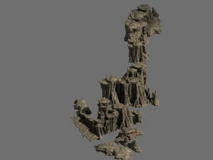 arazi-dağ-taş-merdivenler 32 3D Model