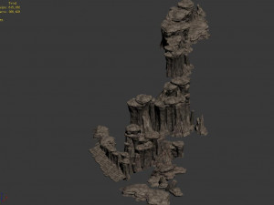 terrain-mountain-stone-stairs 32 3D 模型