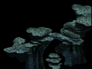 terrain-mountain-stone-stairs 37 3Dモデル