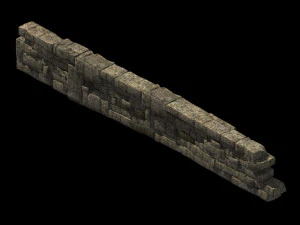 terrain-mountain-stone mountain-wall 107 3D Model