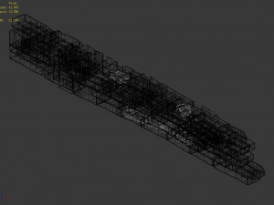 terrain-mountain-stone mountain-wall 107 Model 3D
