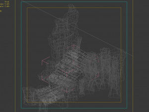 terrain-mountain-stone mountain-stone ladder 07 Modello 3D