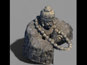 veneno n&eacute;voa florestal buda ouro buda de ferro Modelo 3D