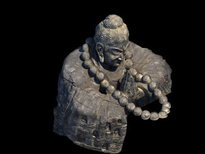 poison fog forestevil buddhagold iron buddha 3D Model