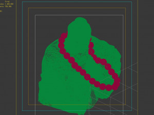 poison fog forestevil buddhagold iron buddha 3D Model