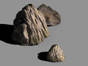 wind magic valley-stone 08 3D Model