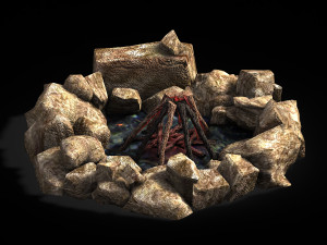 bonfire-pastoral 21 3D Модель