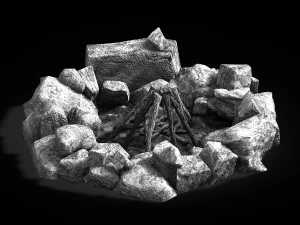 bonfire-pastoral 21 3D Model