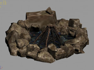 bonfire-pastoral 21 3D Модель