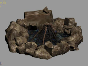 bonfire-pastoral 21 3D Model