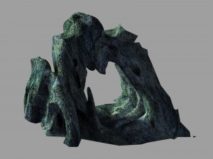 submarine topography-cave 23 3D मॉडल