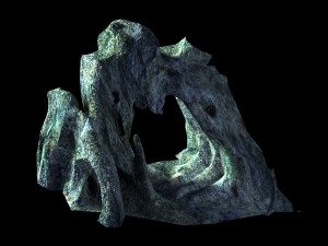 submarine topography-cave 23 3D 模型