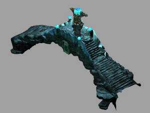 undersea-topography-stone bridge-pearl 32 3D Model