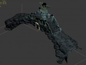 undersea-topography-stone bridge-pearl 32 3D Model