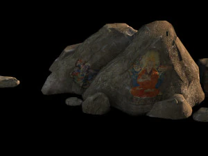 riverside-rocks 558 3D Model