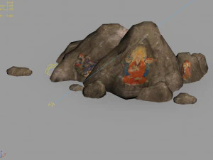 riverside-rocks 558 3D Model