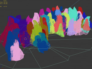 hongri taoist temple-gravel cave Modelo 3D