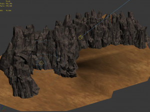 hongri taoist temple-gravel cave Modelo 3D