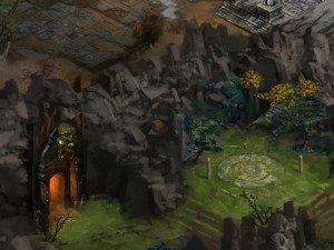 hongri taoist temple-gravel cave Modelo 3D