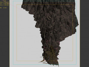 hongri taoist temple-mountains 3D Model