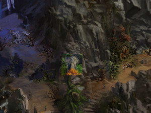 hongri taoist temple-mountains 3D Model