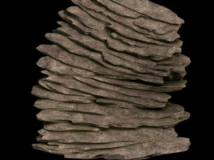 hongri taoist temple-stone stairs 01 Modèle 3D