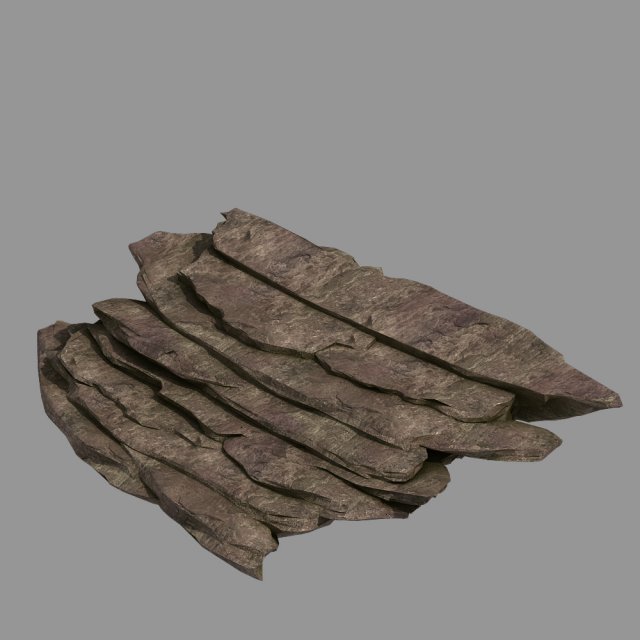 hongri taoist temple-stone ladder 02 Model 3D .c4d .max .obj .3ds .fbx .stl .blend 