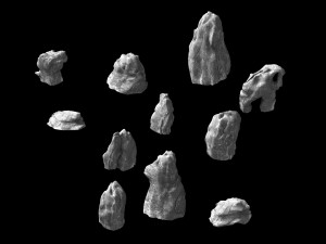 granite-small stones 12 3D Model