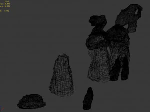 huaguoshan-landscape stone 23 3D Model