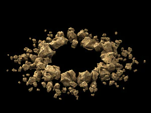huaguoshan-gravel 02 3D Model