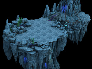 jiuyou sea area-topography 3D 模型