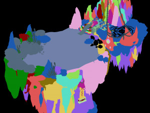jiuyou sea area-topography 3D 模型