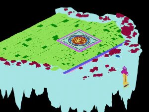jiuyou sea area-terrain 01 3D Model