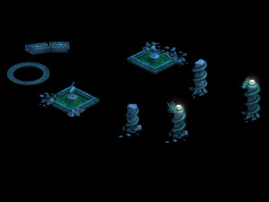 jiuyou sea area-terrain 02 Model 3D