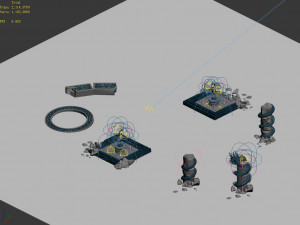 jiuyou sea area-terrain 02 Model 3D