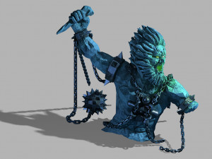 jiuyou waters-statue 13 3D Model
