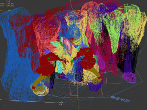 jiuyou sea area-seahorse statue cave Modello 3D
