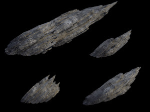white wave beach whirlpool-reef 01 3D Model