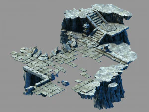 baihua valley-surface 3D Model