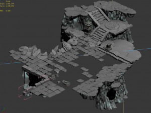 baihua valley-surface Modelo 3D