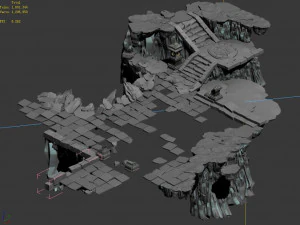 baihua valley-surface 3D Model