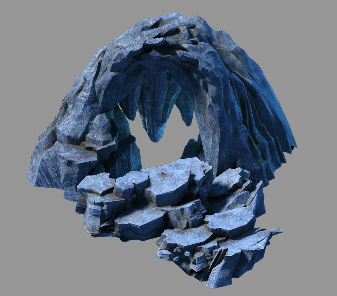 baihua valley-stones 3D Model .c4d .max .obj .3ds .fbx .stl .blend 