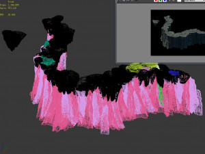 baihua valley-cliff 3Dモデル