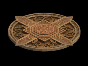 floor decoration-disc 3D Модель