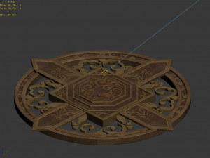 floor decoration-disc 3D Модель