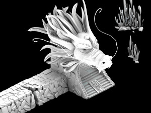 jiuyou sea area-longkou Model 3D