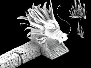 jiuyou sea area-longkou 3D Model