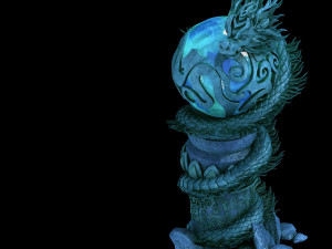 jiuyou sea area-dragon pillar Modelo 3D
